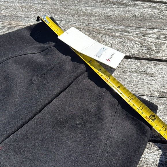 Lululemon Stretch High-Rise Pull-On Pant Black small Nwt work pants 31" inseam - Picture 4 of 5
